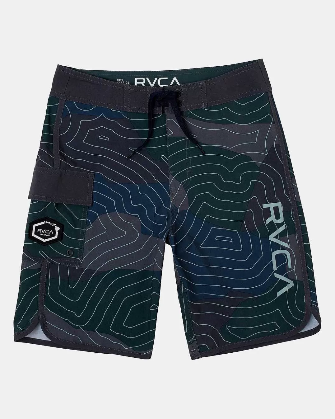 Boardshorts Para Meninos Topo Leste>RVCA Fashion