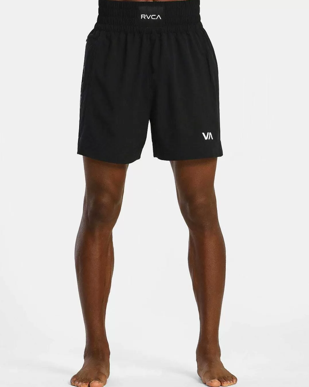 Calções De Boxe Com Cintura Elastica Yogger 17">RVCA Fashion