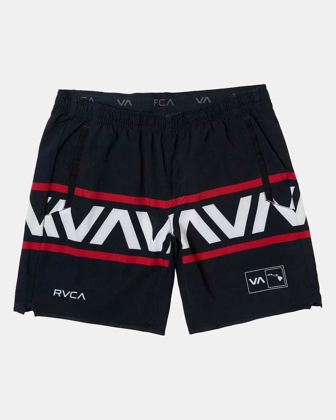 Calções Tecnicos Hawaii Banded Yogger Stretch 17">RVCA Flash Sale