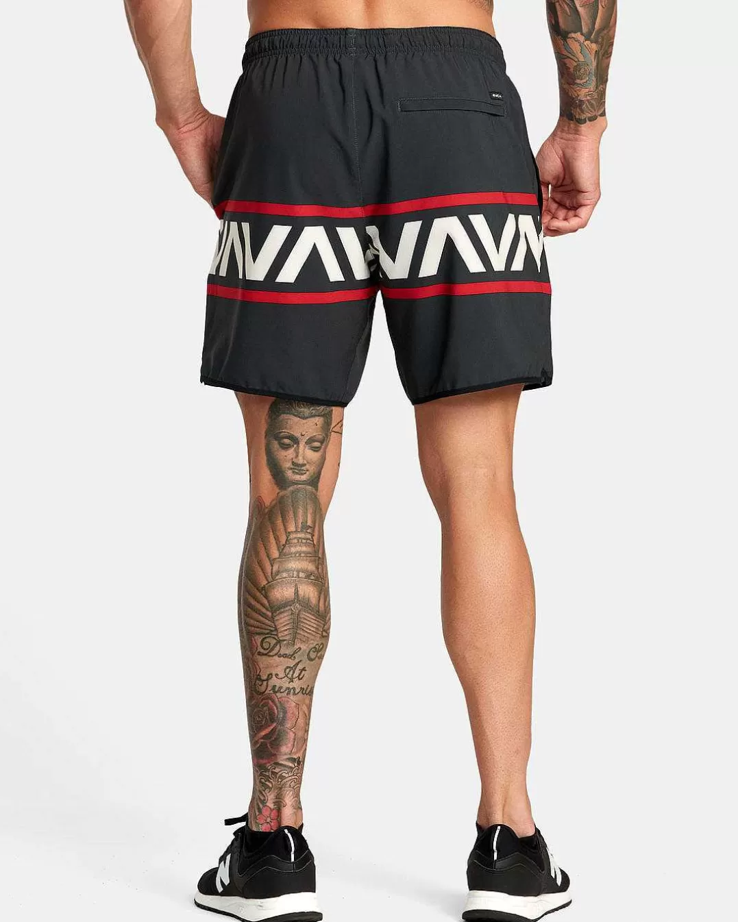 Calções Tecnicos Hawaii Banded Yogger Stretch 17">RVCA Flash Sale