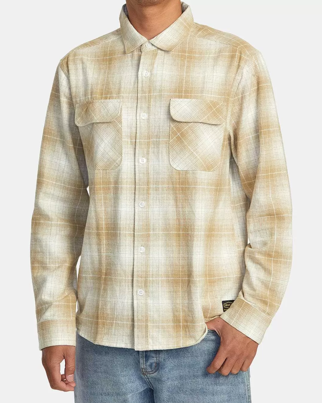 Camisa De Manga Comprida De Flanela Dayshift>RVCA Cheap