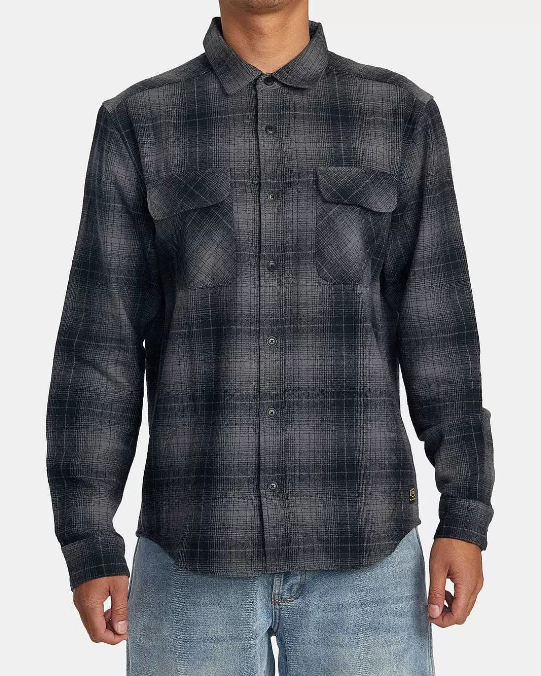 Camisa De Manga Comprida De Flanela Dayshift>RVCA Clearance