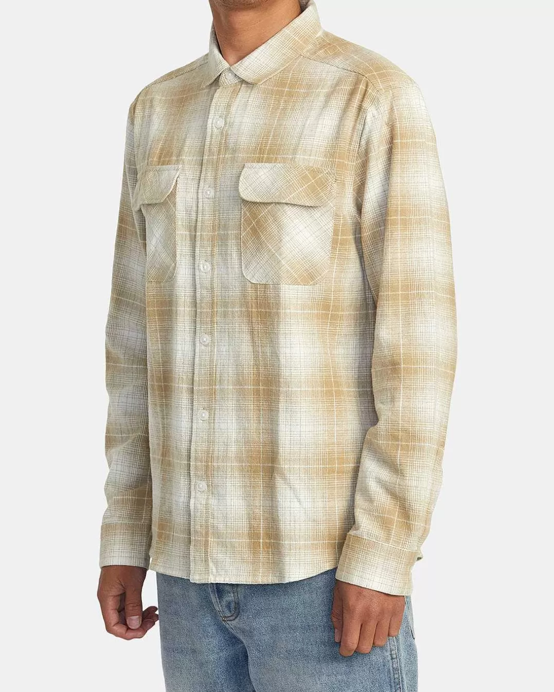 Camisa De Manga Comprida De Flanela Dayshift>RVCA Cheap