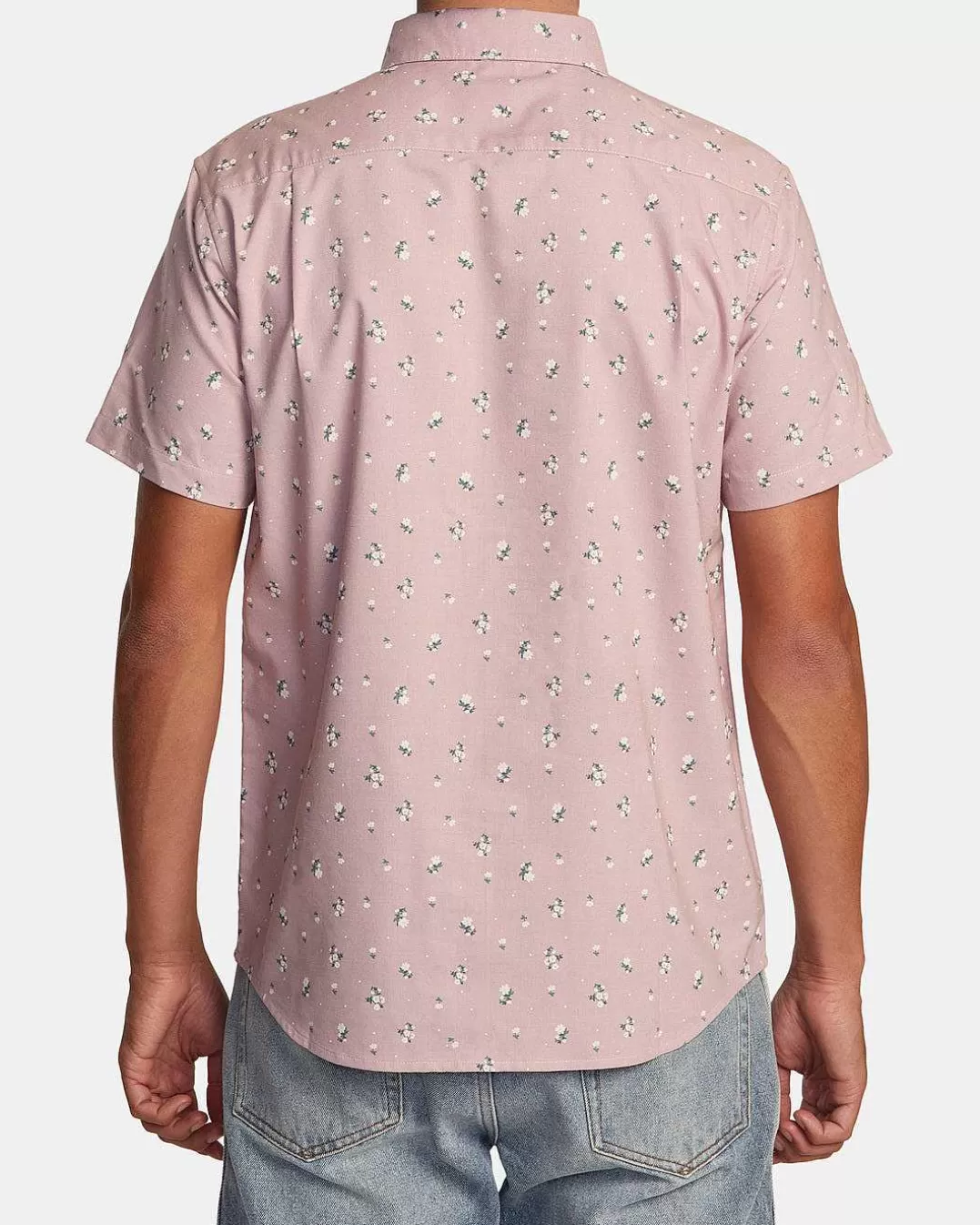 Camisa De Manga Curta Com Estampa>RVCA Outlet