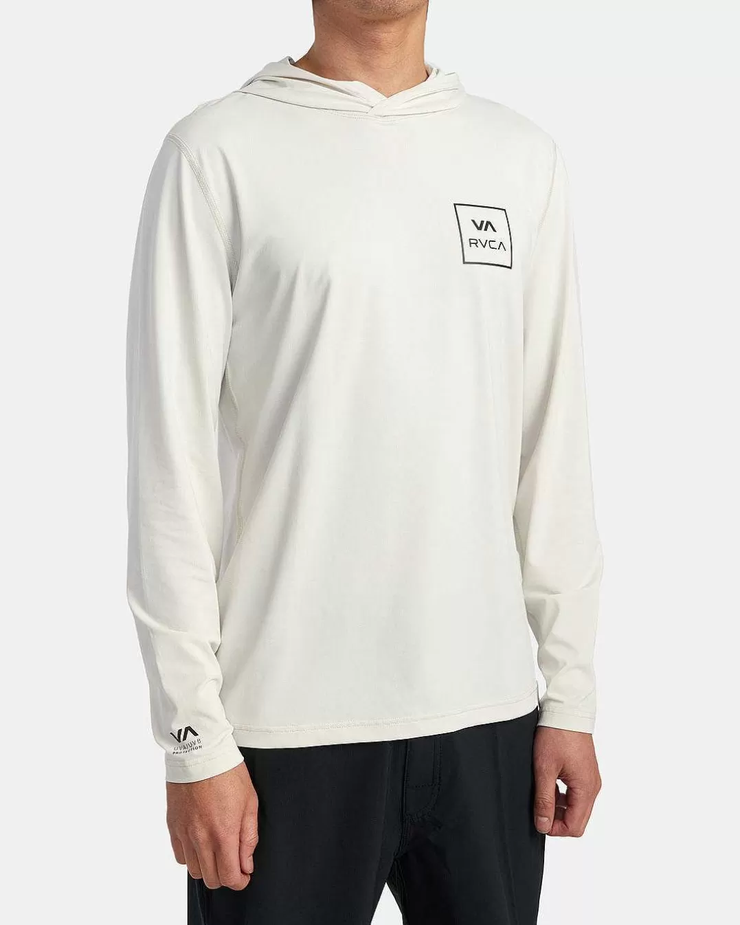 Camisa De Surf Hoodie Tee De Surf Com Capuz>RVCA Best Sale