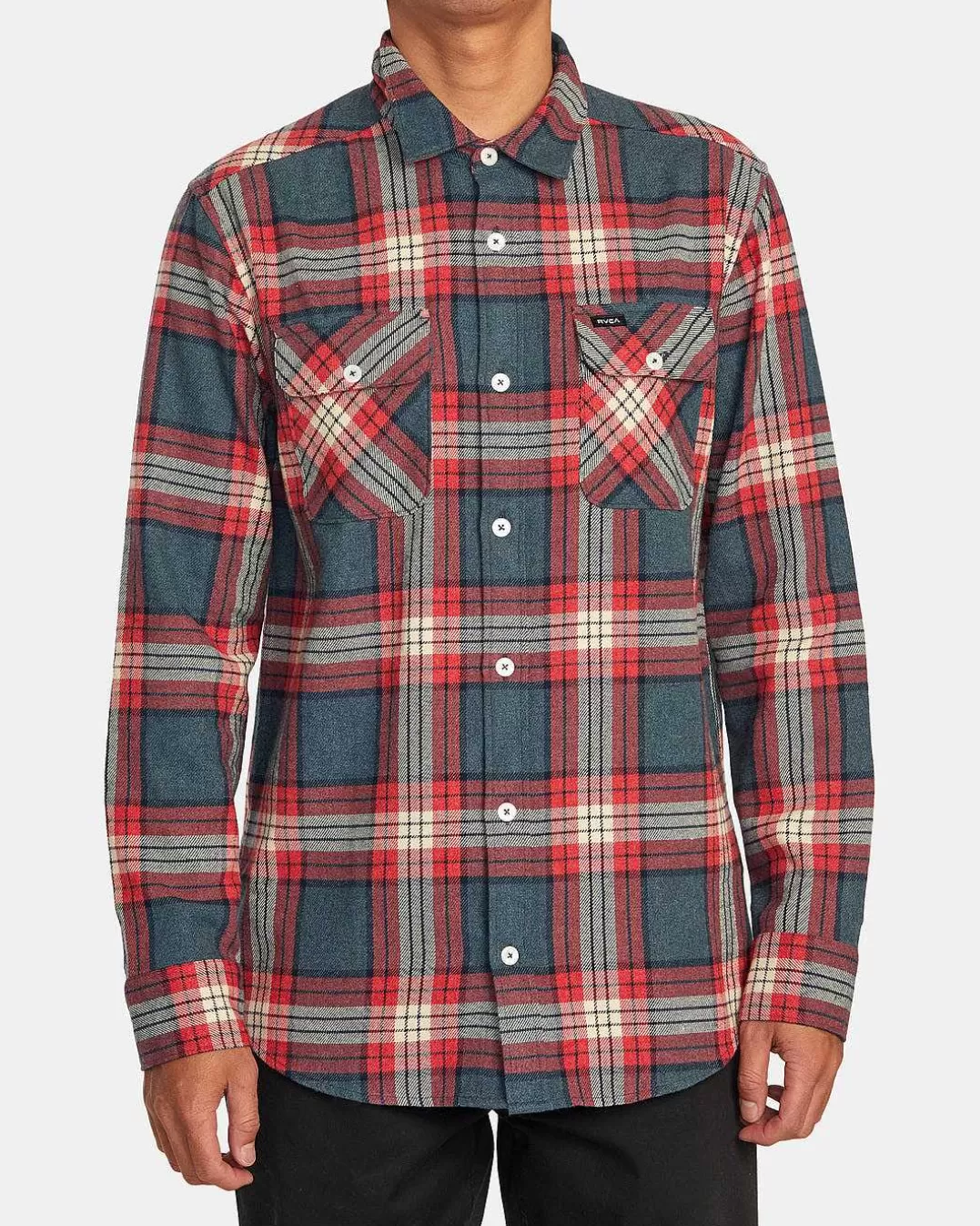 Camisa Manga Comprida De Flanela Isso Funciona>RVCA Outlet