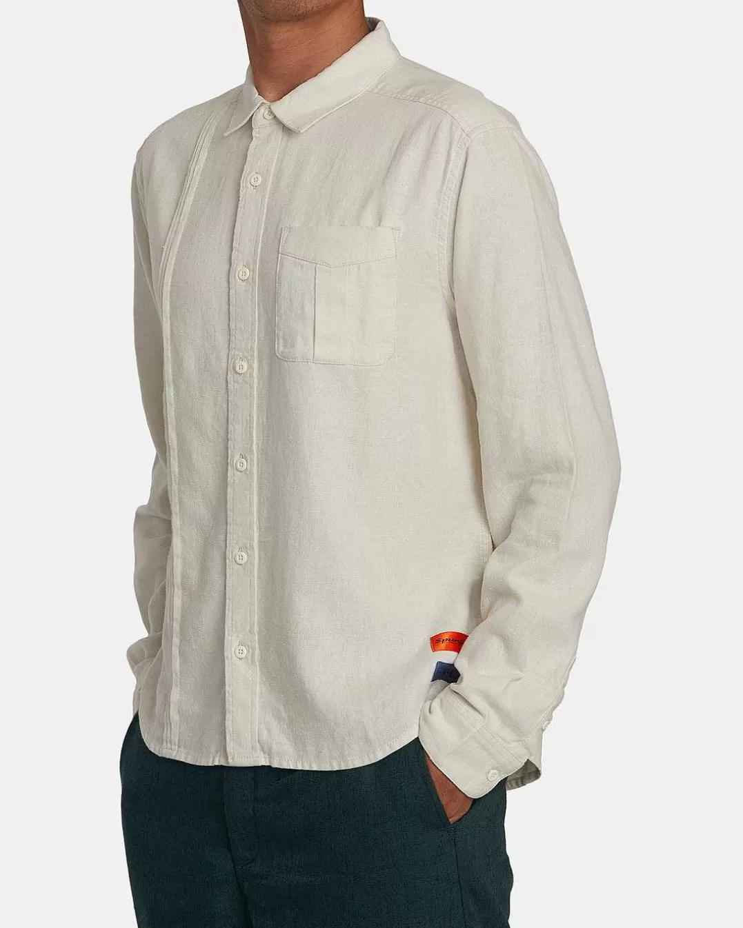 Camisa Manga Comprida Spun Spirit Studio>RVCA Clearance