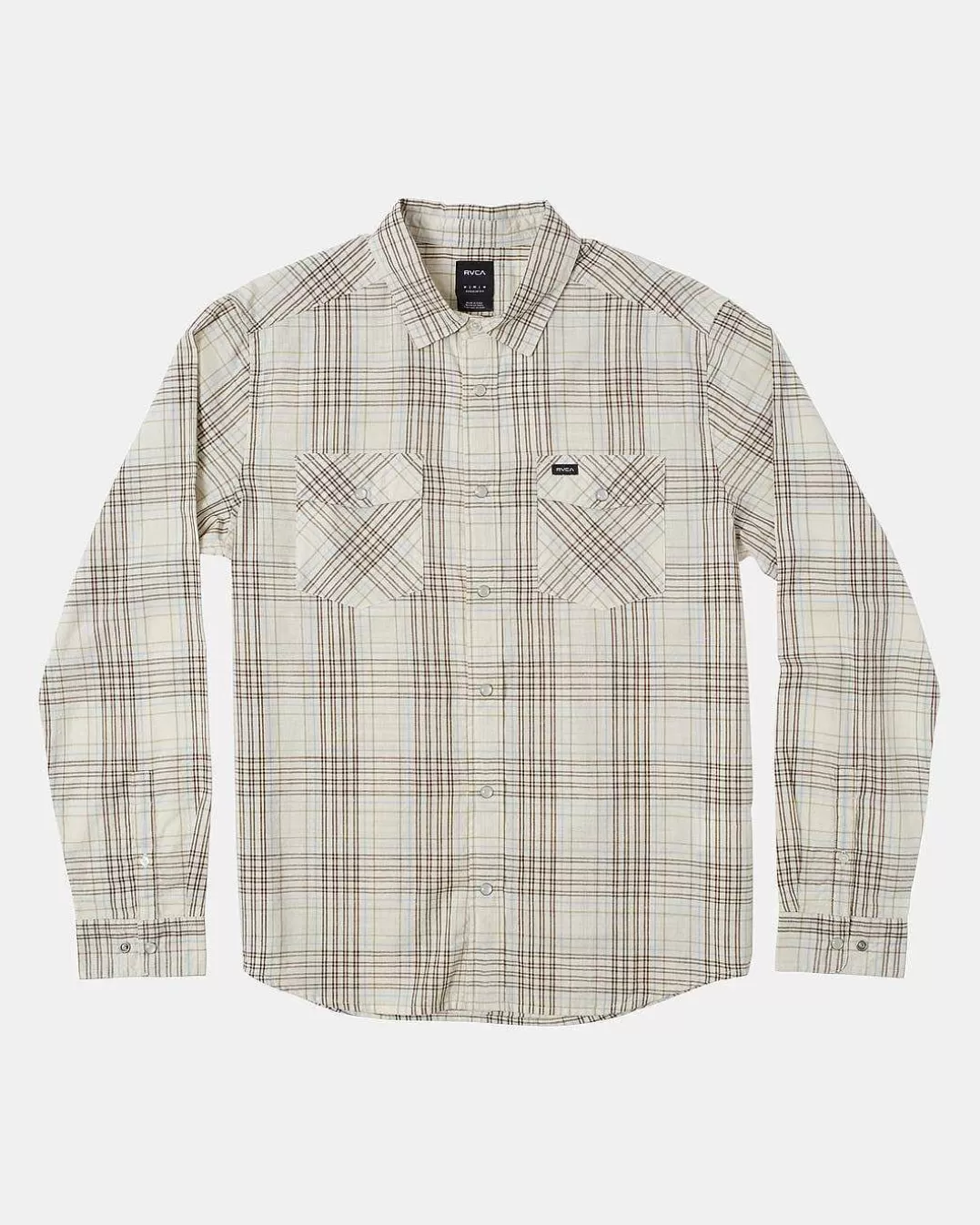 Camisa Manga Comprida Xadrez Neps>RVCA Discount