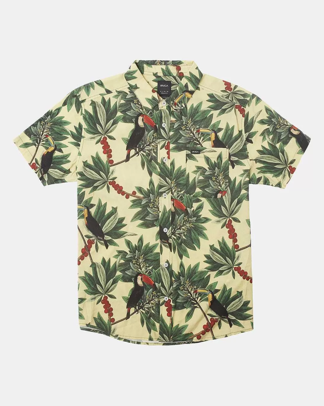 Camisa Manga Curta Pandemonio>RVCA Online