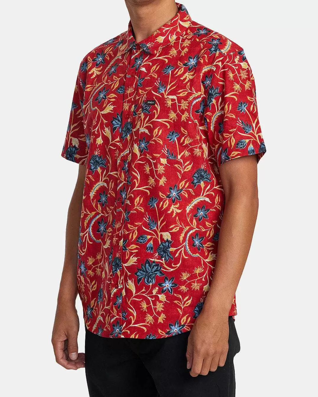 Camisa Manga Curta Rvgazi>RVCA Store