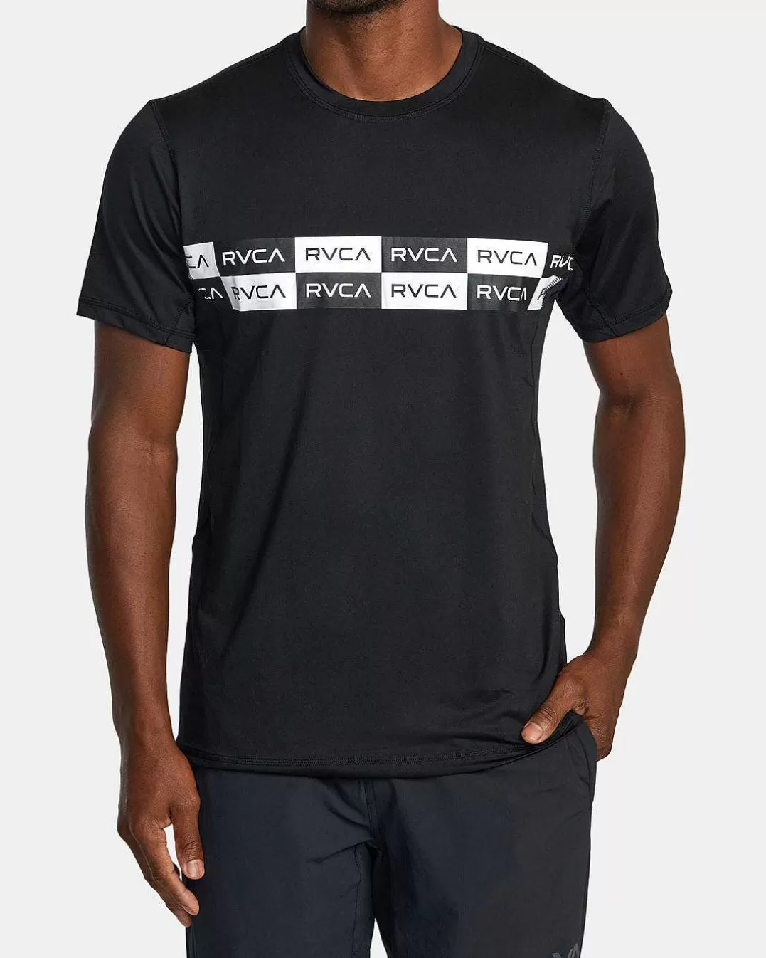 Camiseta De Desempenho De Ventilacao Esportiva>RVCA New