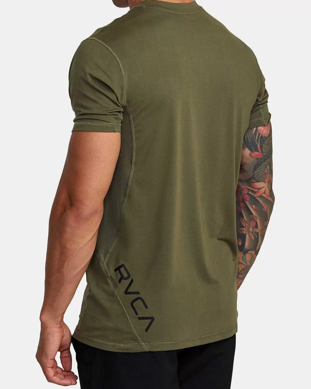 Camiseta De Desempenho De Ventilacao Esportiva>RVCA Hot