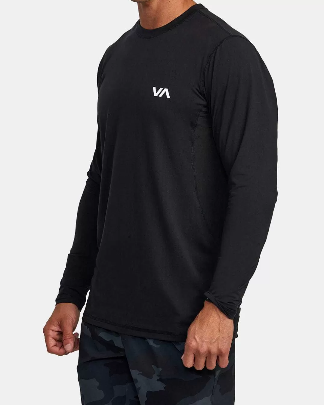 Camiseta De Manga Comprida Sport Vent>RVCA Cheap