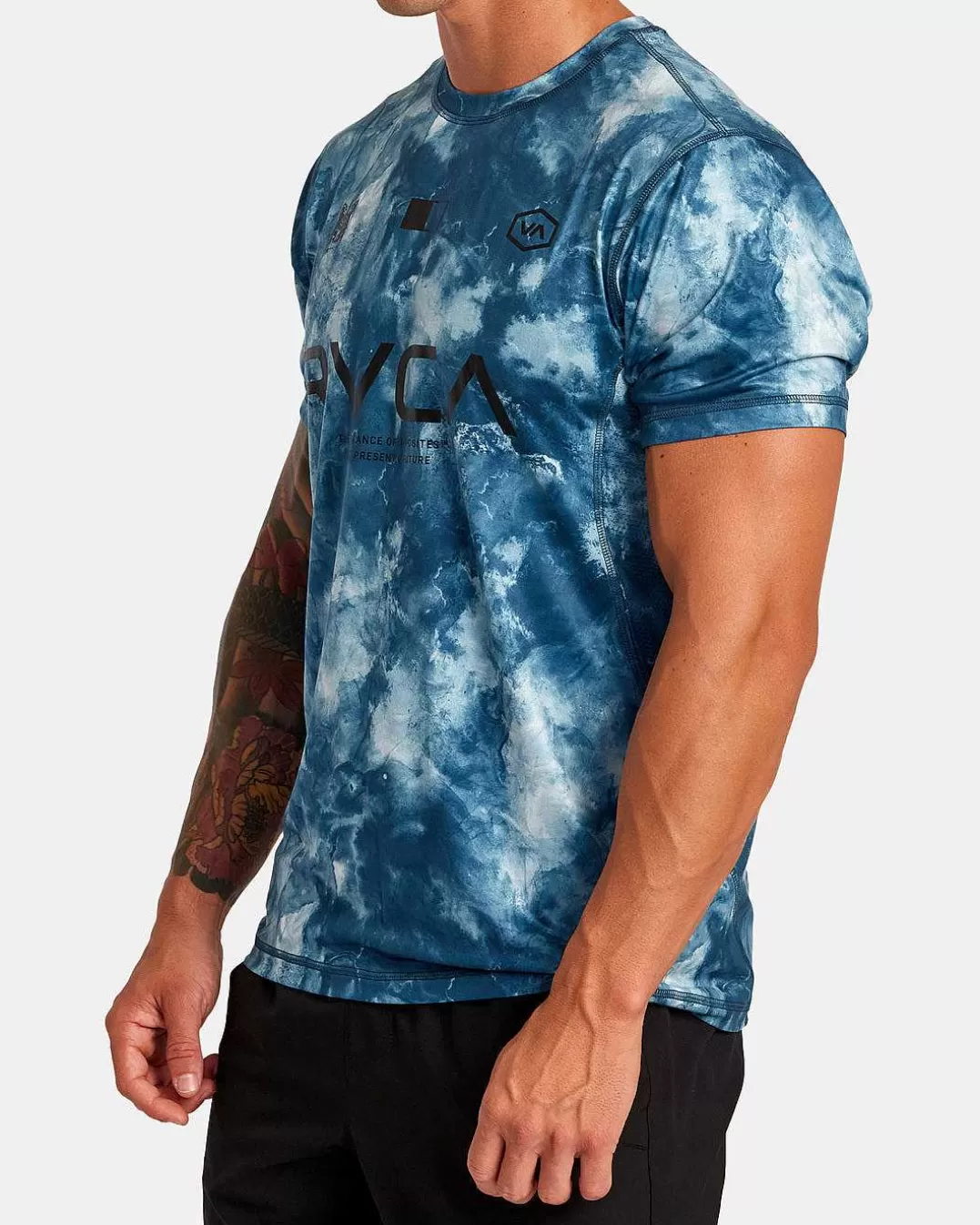 Camiseta De Treinamento Tecnico Vent Va Sport Badge>RVCA Best Sale