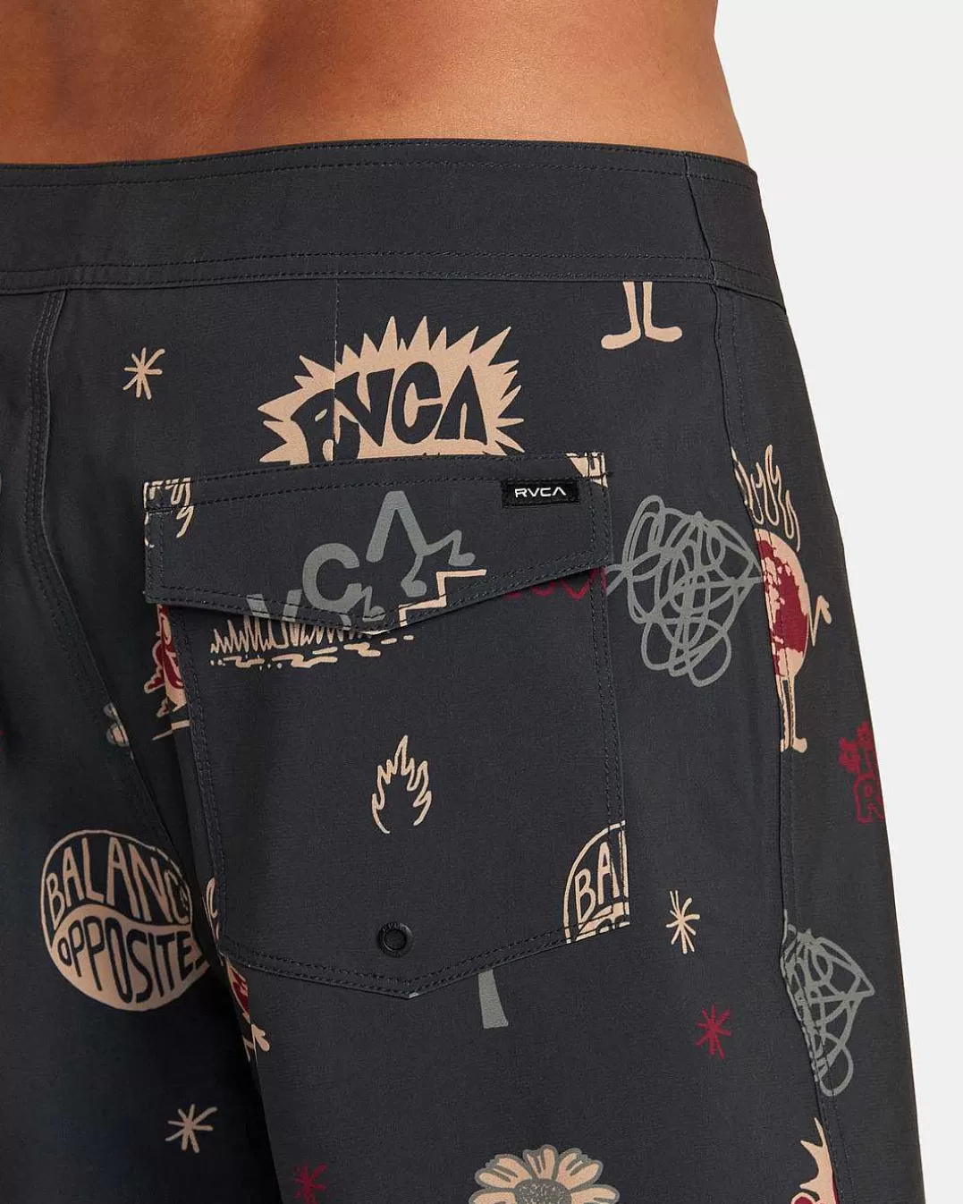 Cintura Elastica Va Pigment Print>RVCA Sale