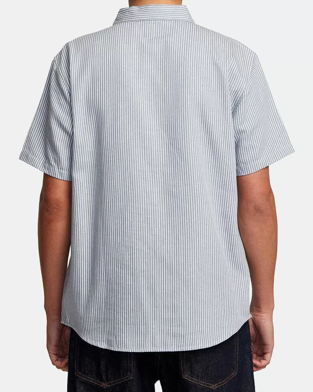 Dayshift Camisa Manga Curta Stripe Ii>RVCA Clearance