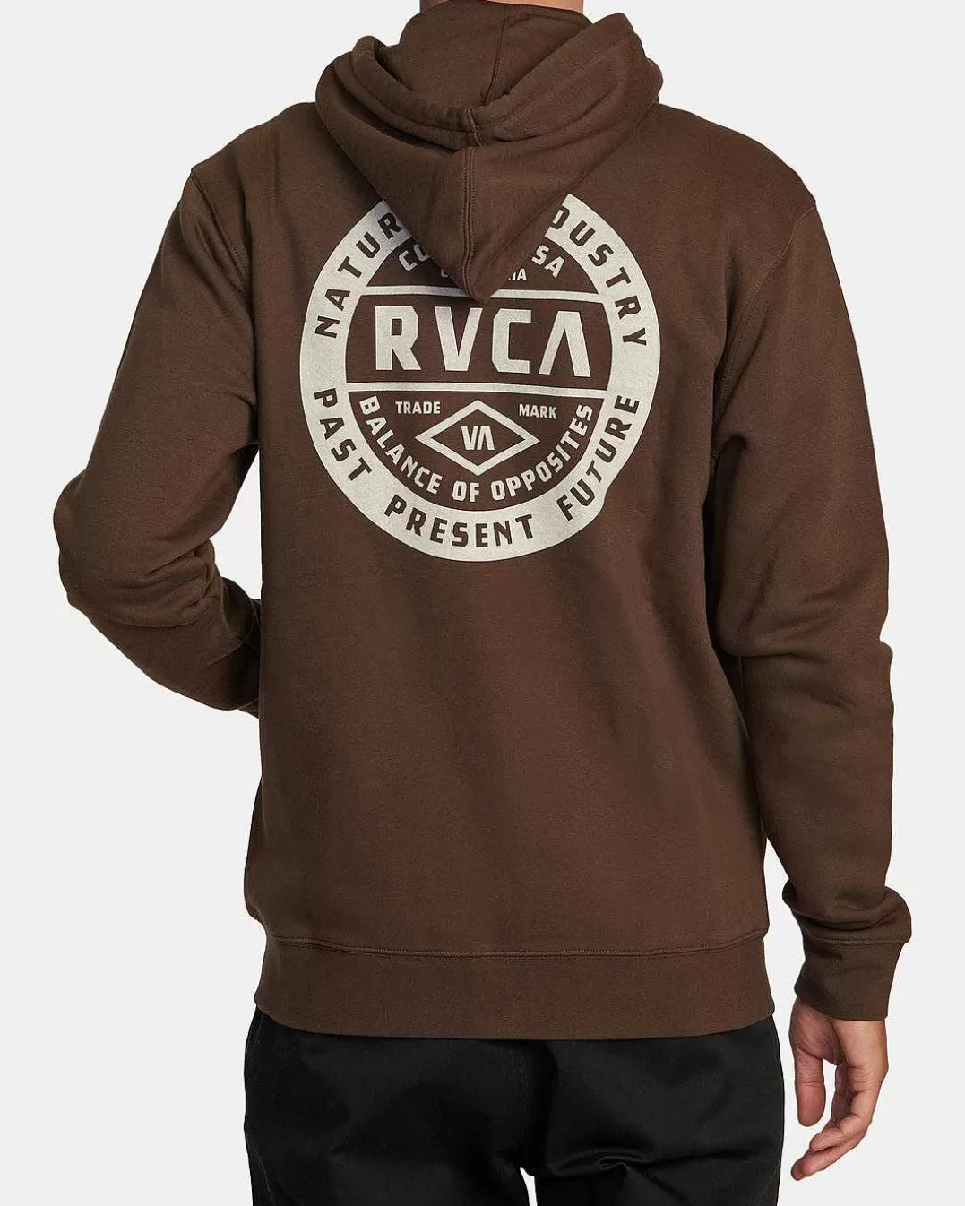 Hoodie Com Zip De Edicao Padrao>RVCA Store