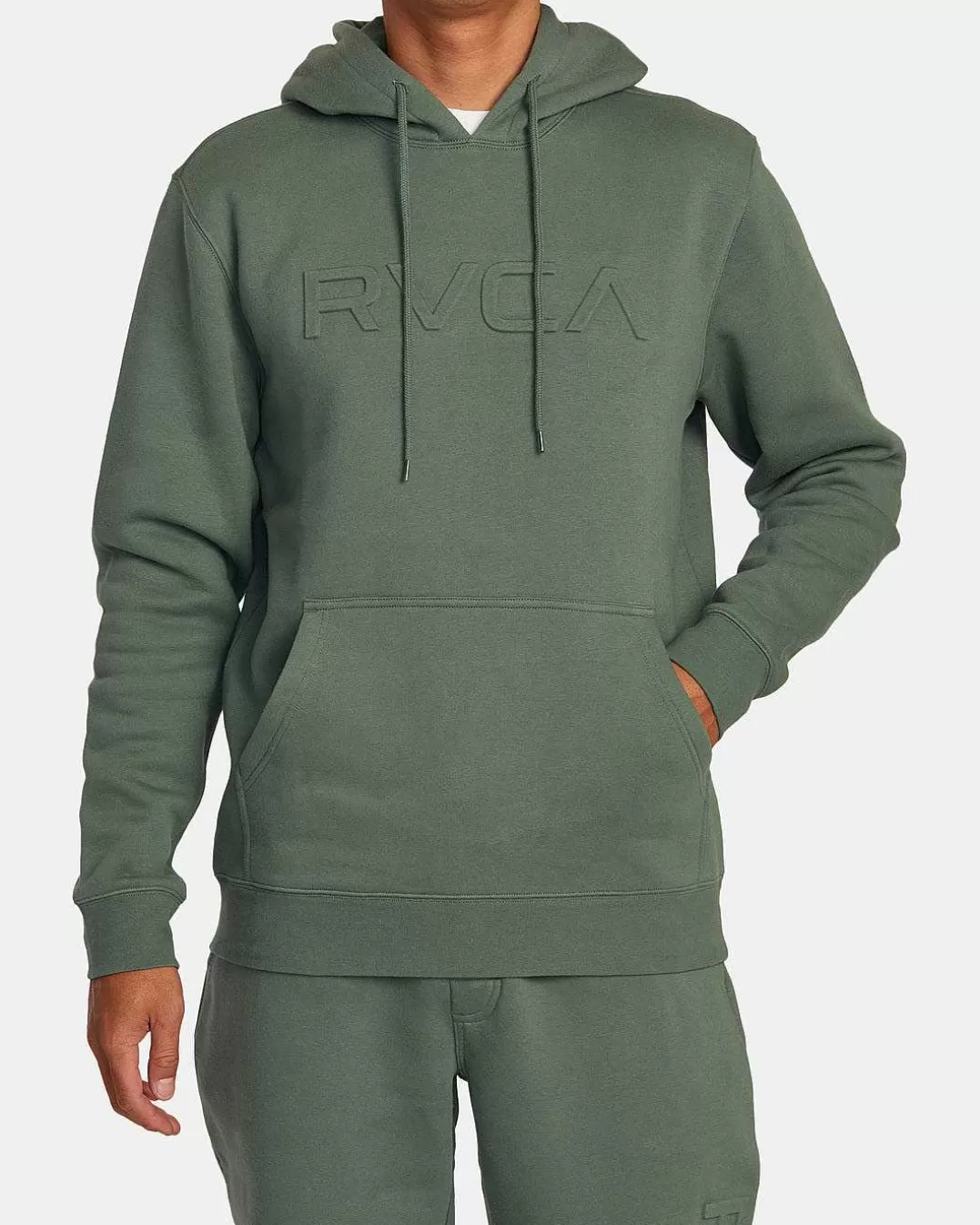 Hoodie Grande Com Gravacao >RVCA Hot