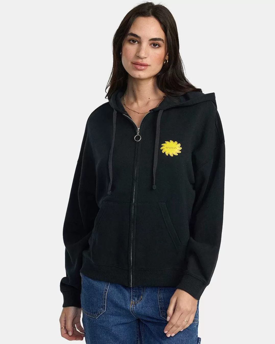 Hoodie Sunny Thrift Com Zip>RVCA New