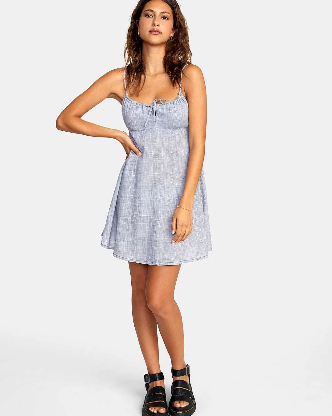 Houndstooth Mini Vestido De Sol Houndstooth>RVCA Shop