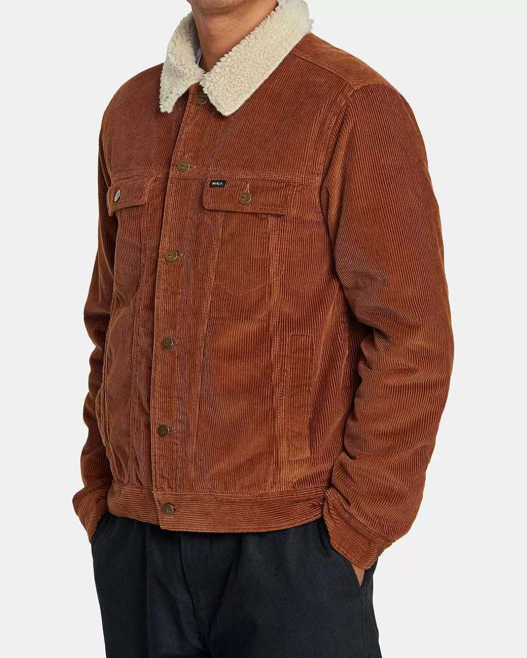 Jaqueta Caminhao De Corduroy Waylon>RVCA Clearance