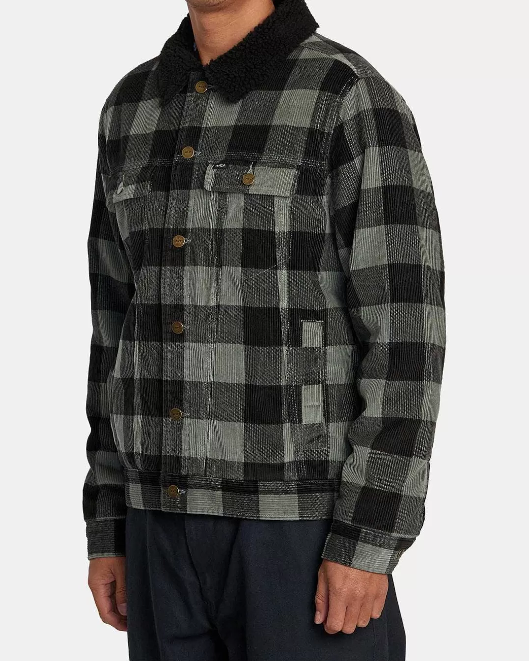 Jaqueta Caminhao De Corduroy Waylon>RVCA Sale