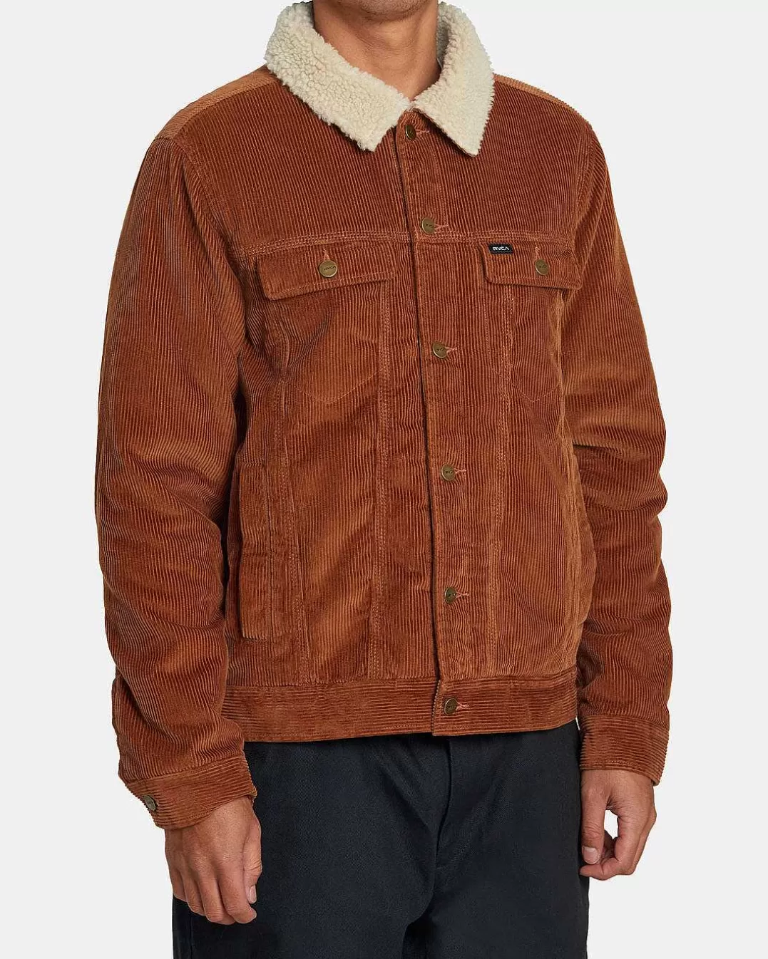 Jaqueta Caminhao De Corduroy Waylon>RVCA Clearance