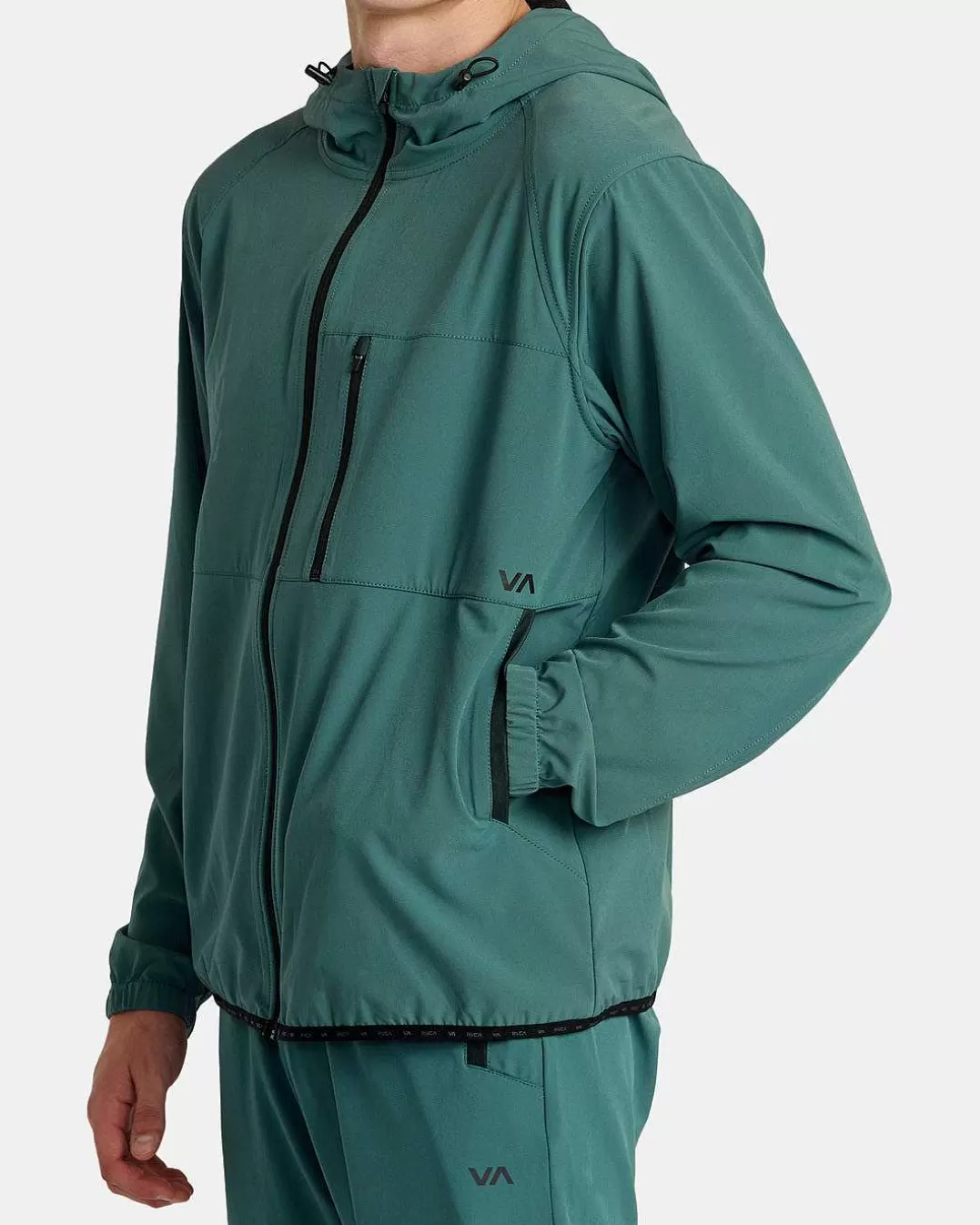 Jaqueta Com Capuz Zip-Up Yogger Ii>RVCA Cheap