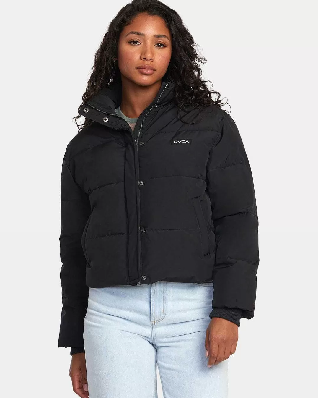 Jaqueta Puffer De Nuvem>RVCA Online