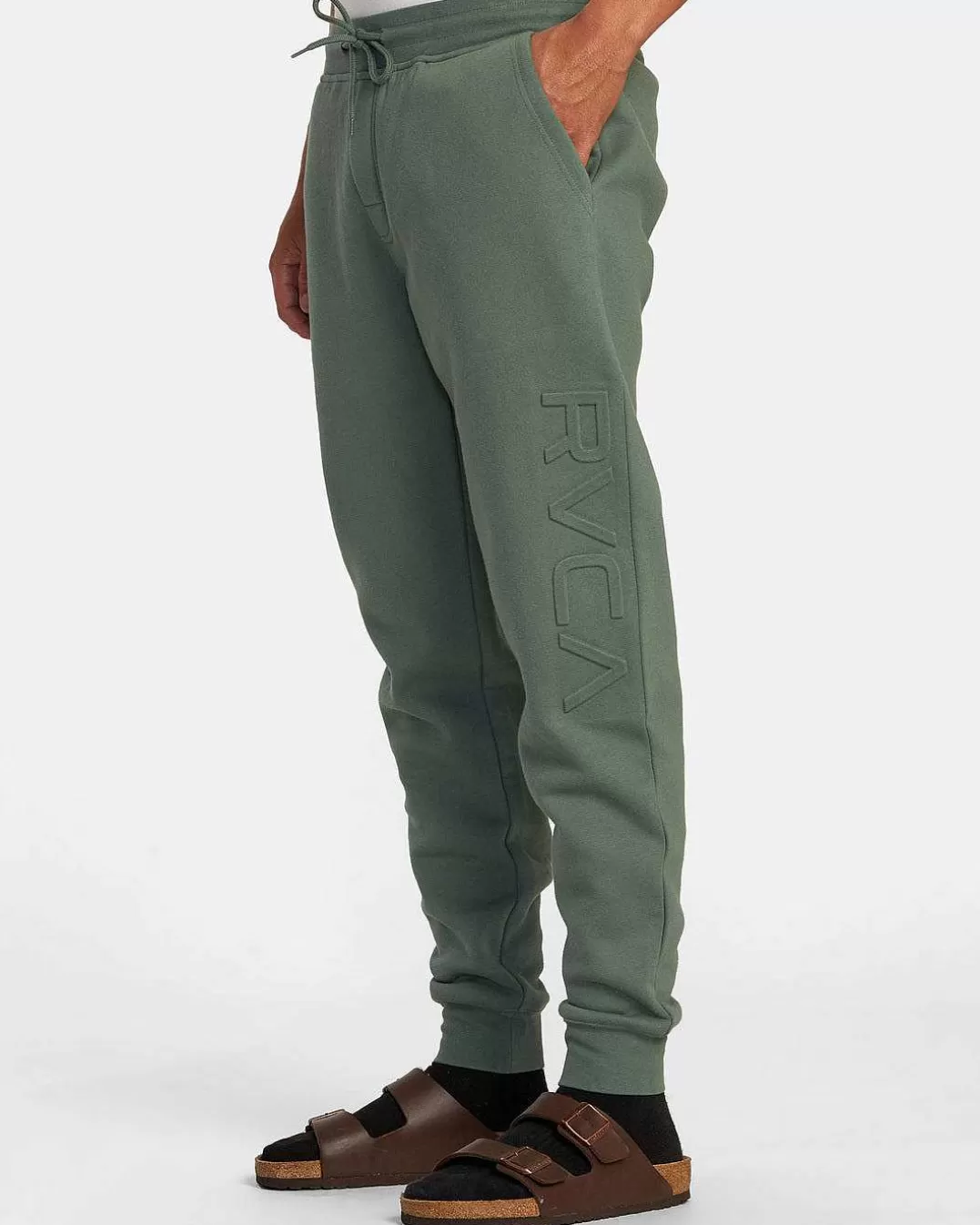 Joggers Com Gravacao Grande >RVCA Best Sale