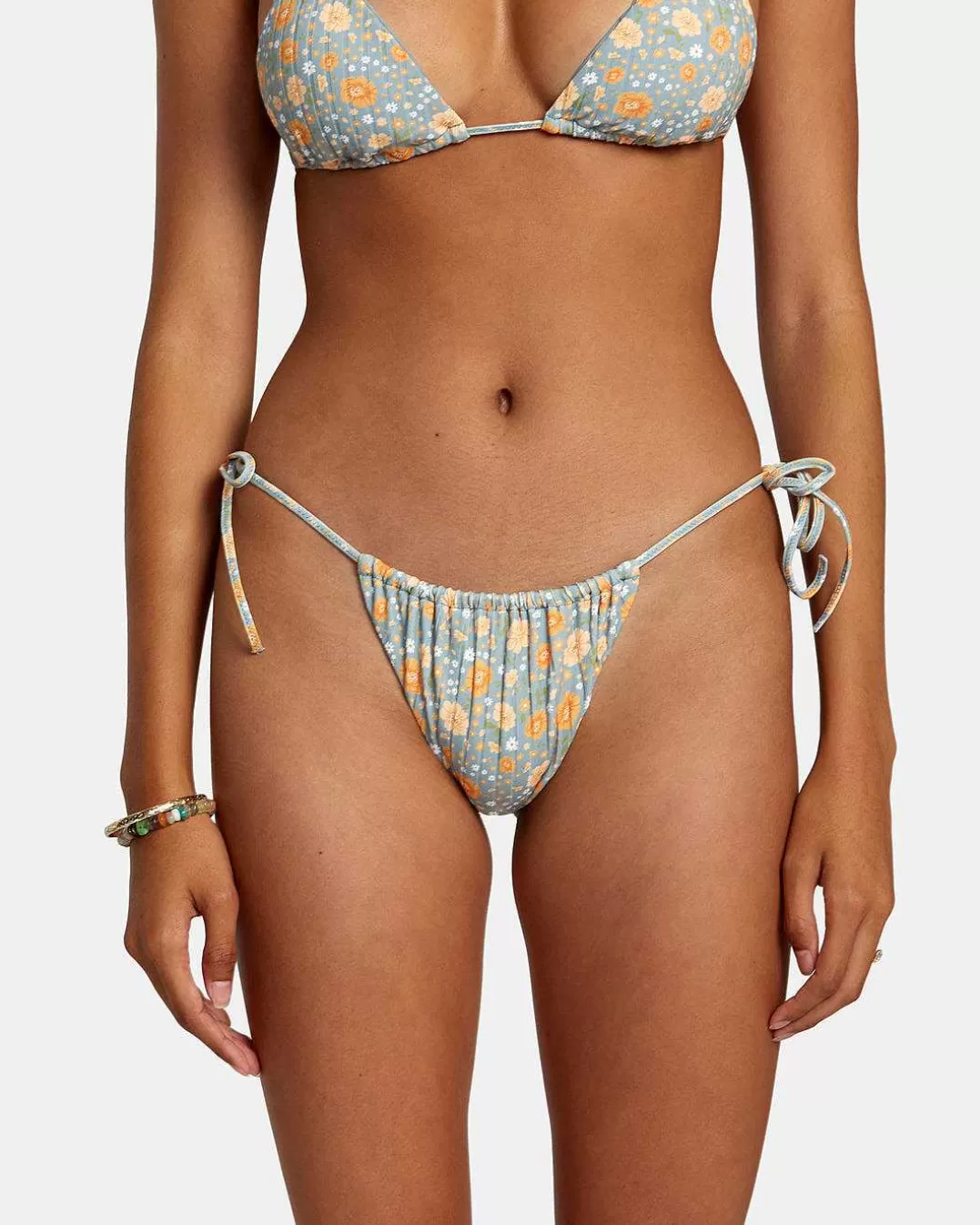 Maes Larga Rib Tie Skimpy Biquini>RVCA Clearance