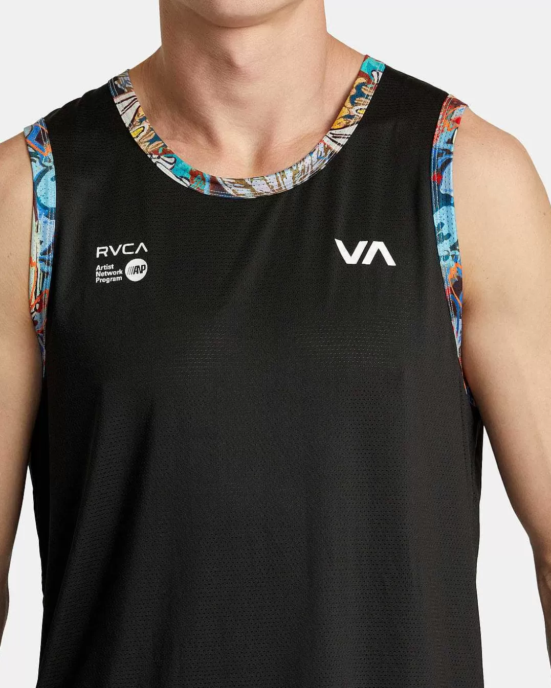 Malha Regata Sage Vaughn Runner>RVCA Outlet