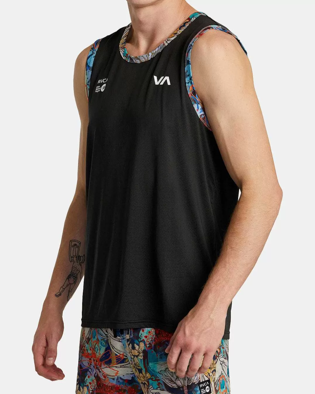 Malha Regata Sage Vaughn Runner>RVCA Outlet