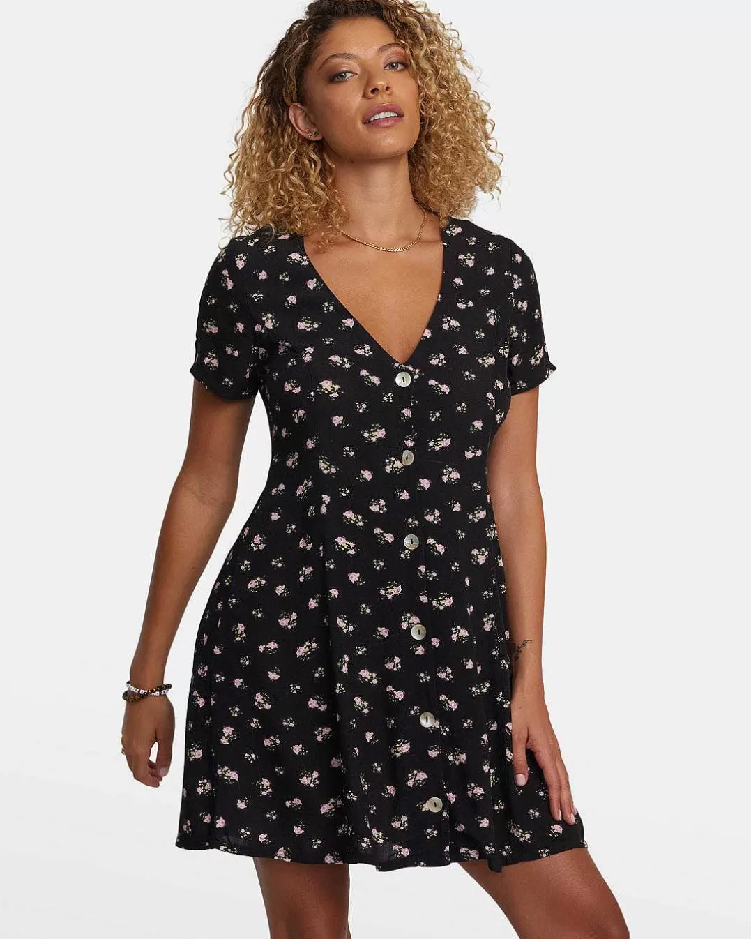 Mini Vestido Rose Namajunas Subestado>RVCA Clearance