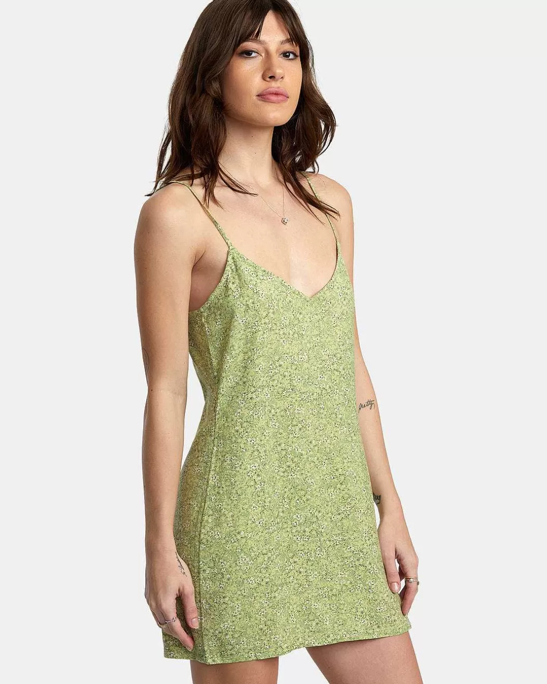 Mini Vestido Slip Up>RVCA Outlet