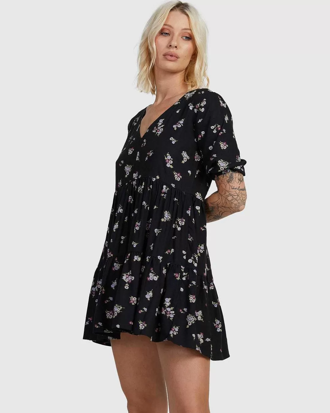 Mini Vestido Sprinkle Viena>RVCA Sale