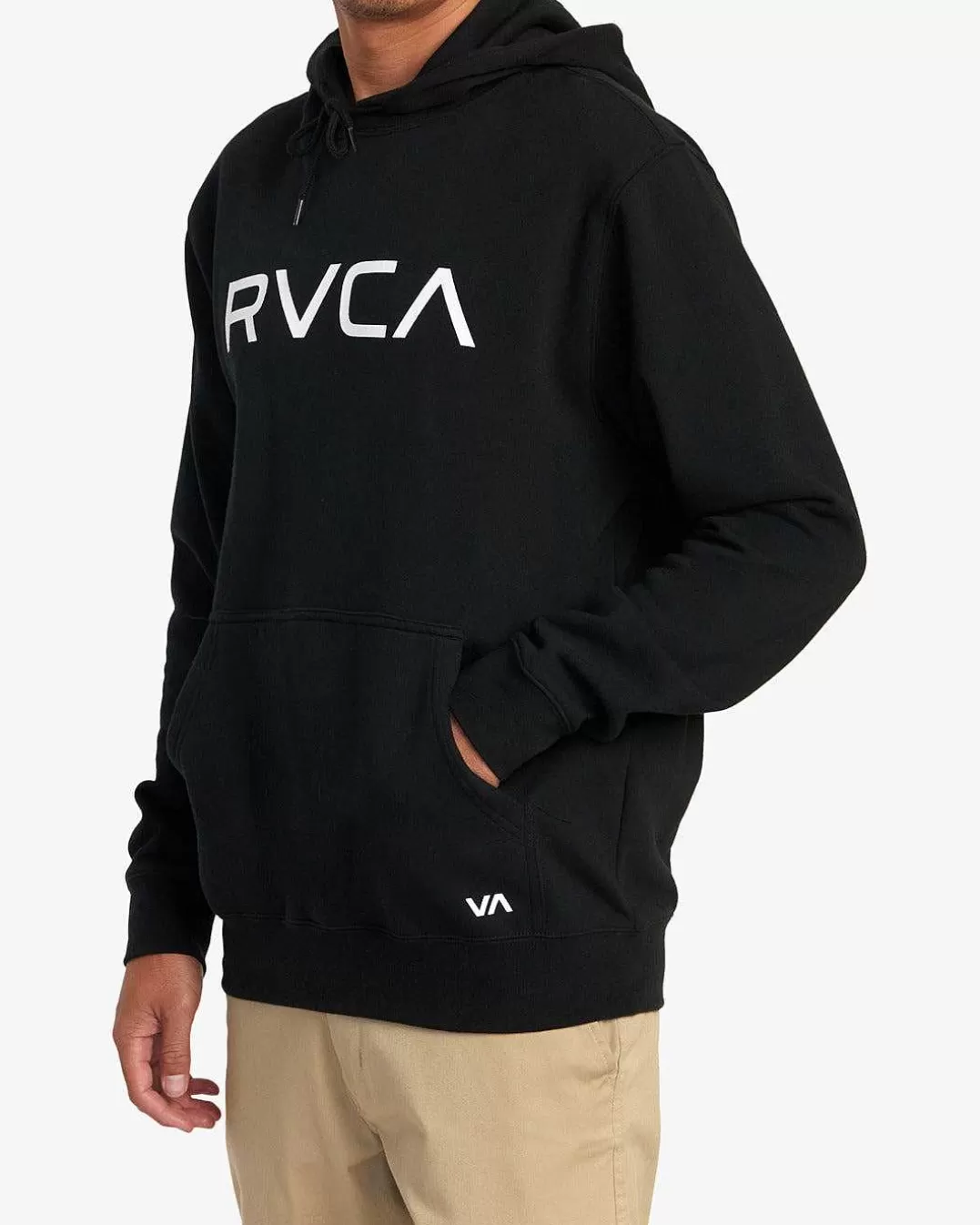 Moletom Com Capuz Grande >RVCA Hot