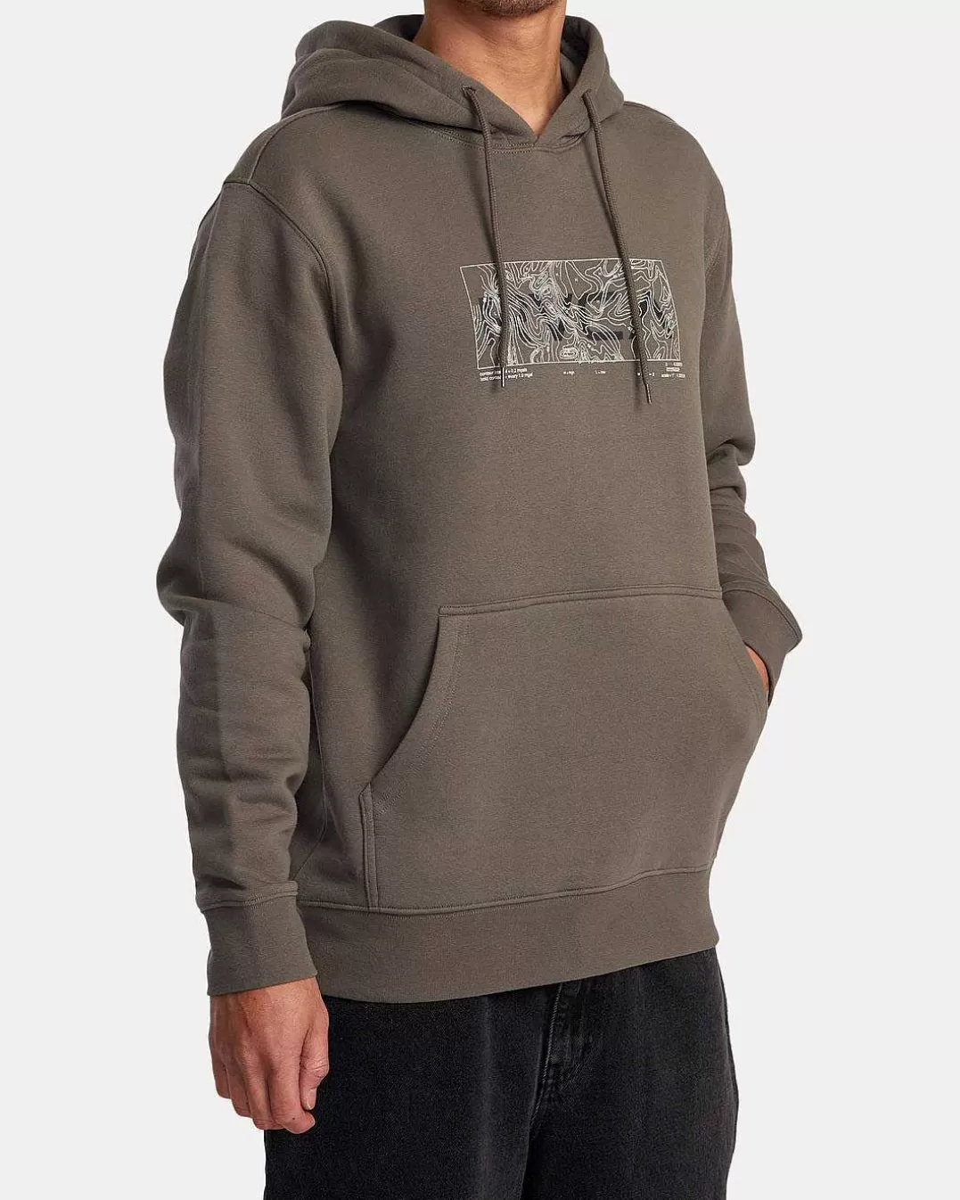 Moletom Com Hoodie Topo Todo O Caminho>RVCA Outlet