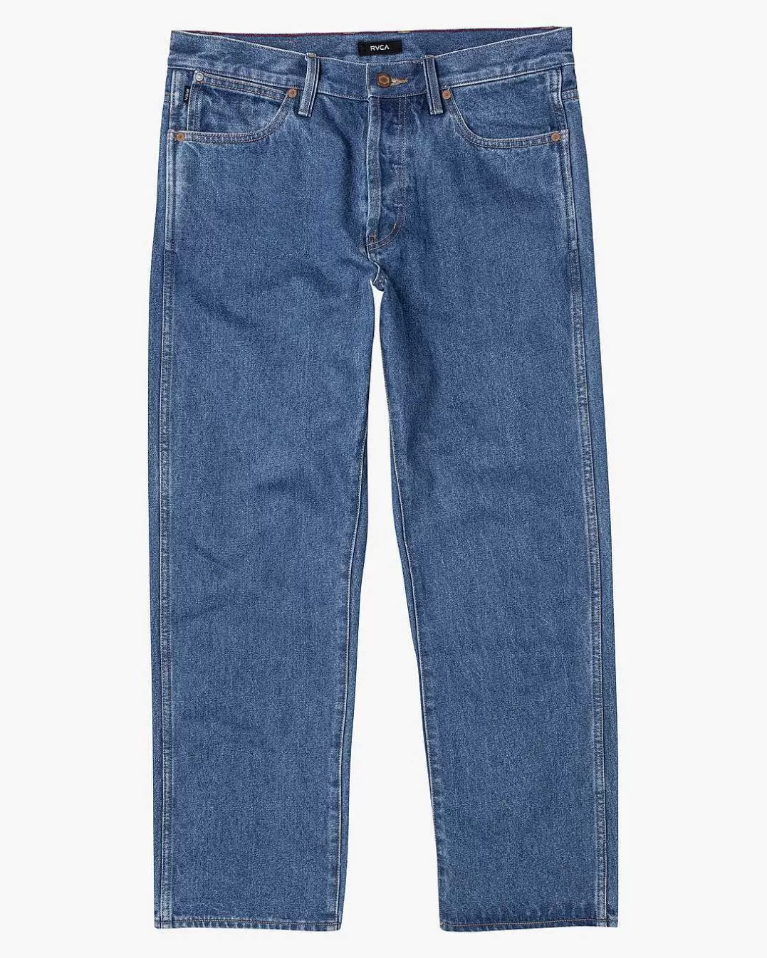 New Dawn Straight Fit Denim Jeans>RVCA Best Sale