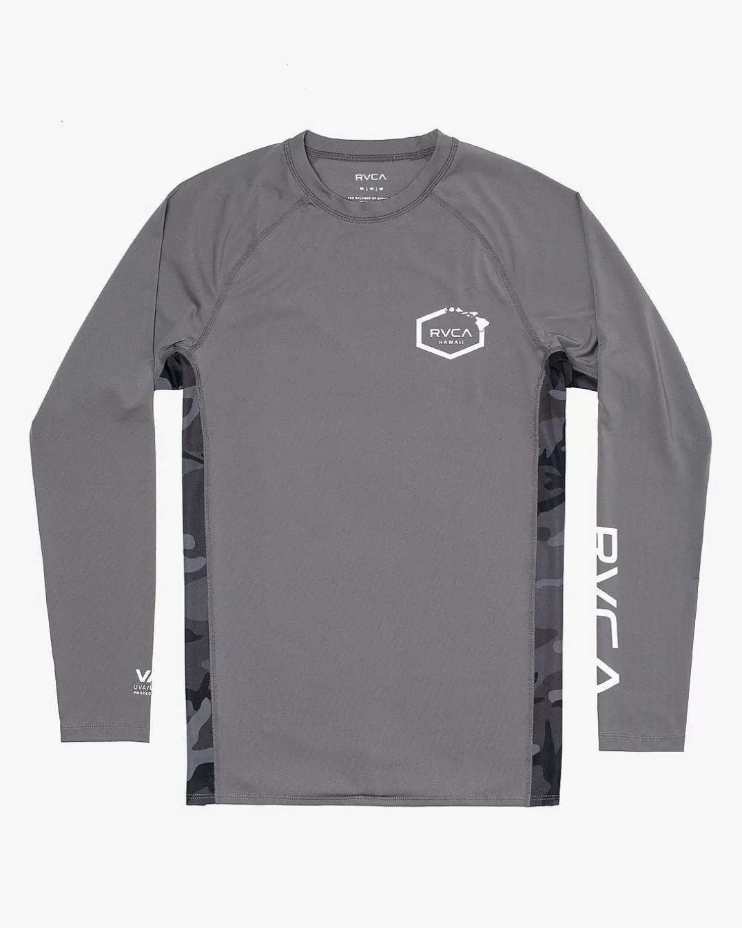 Rashguard De Manga Comprida Hex Ilha>RVCA Fashion