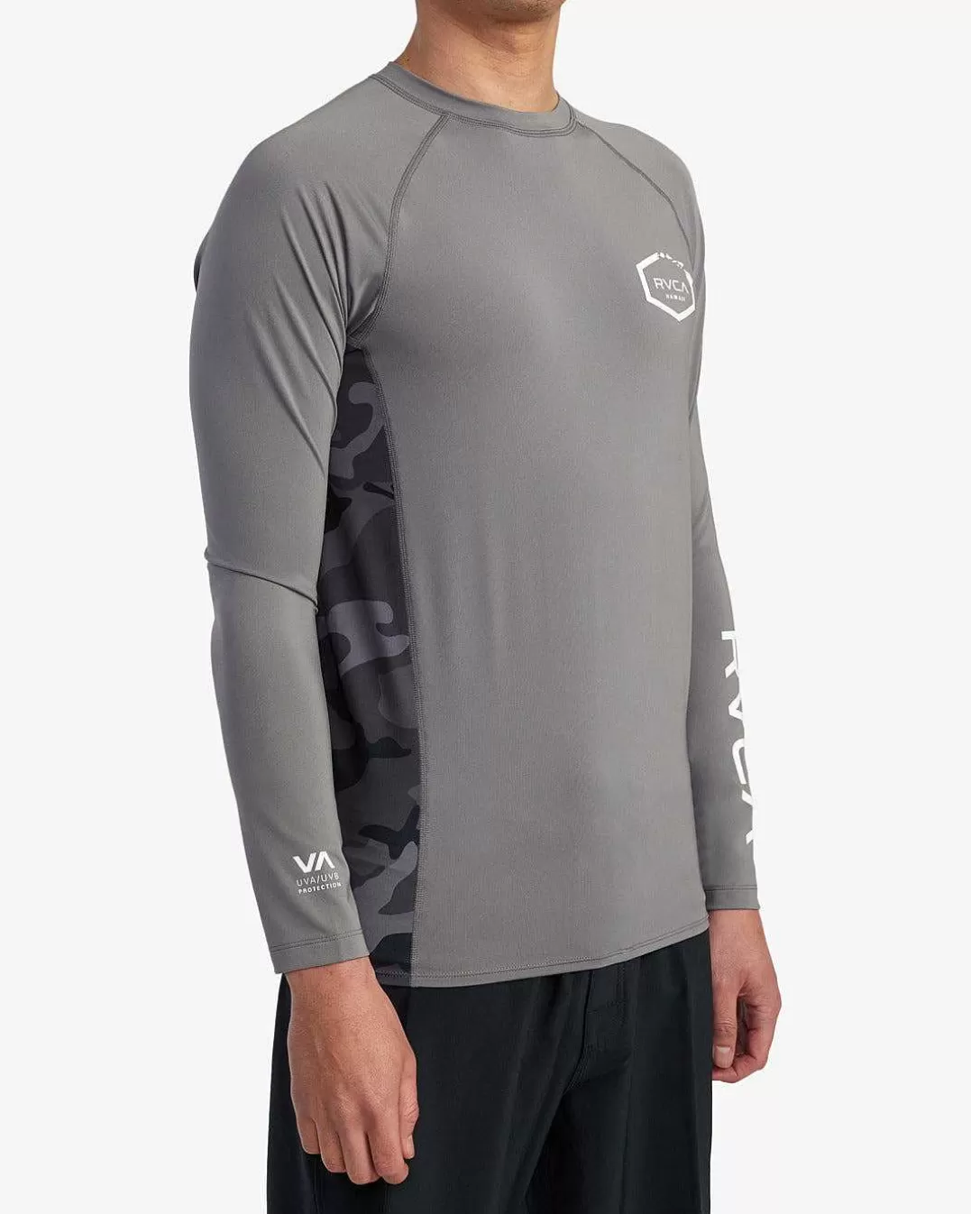 Rashguard De Manga Comprida Hex Ilha>RVCA Fashion