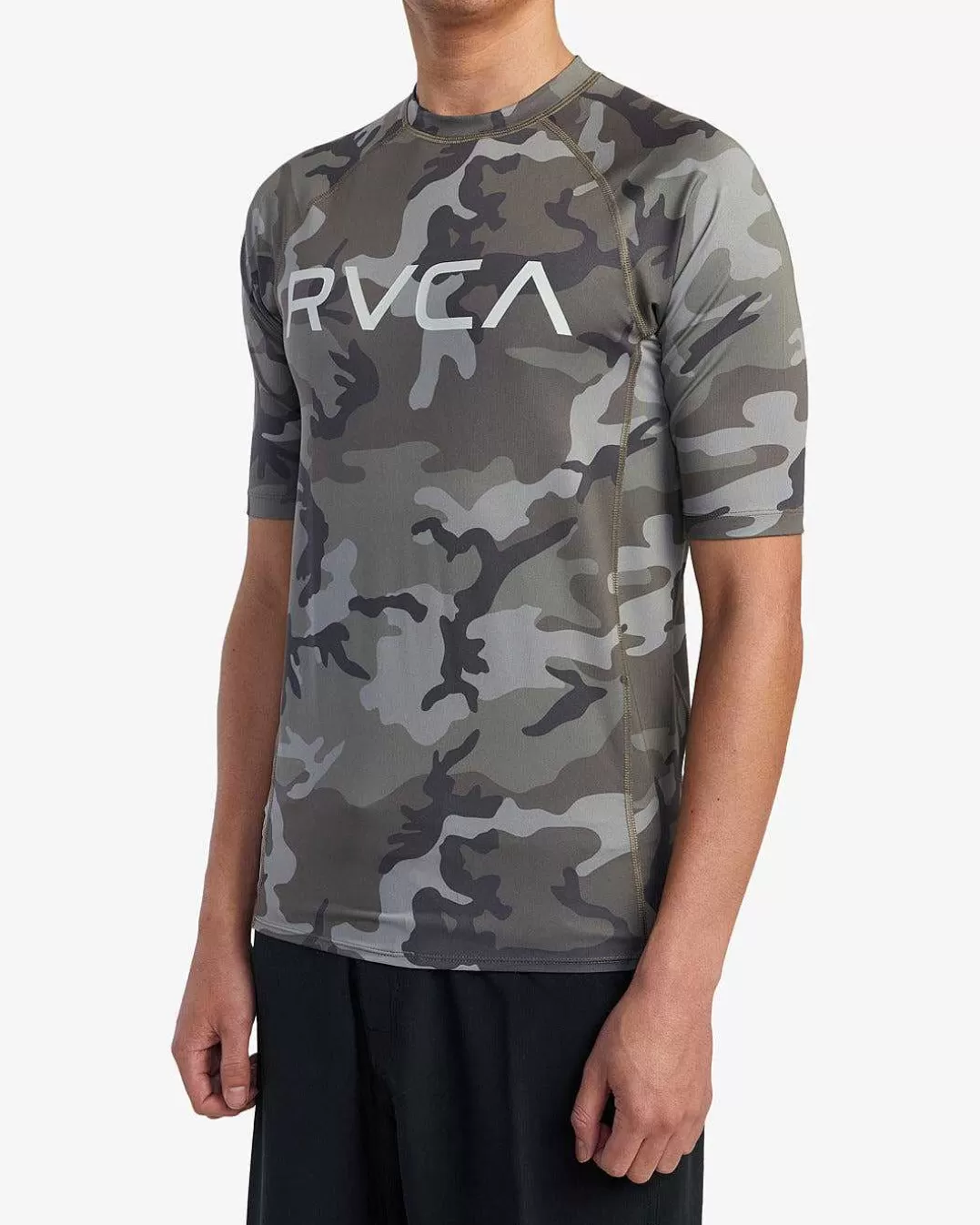 Rashguard De Manga Curta >RVCA Best