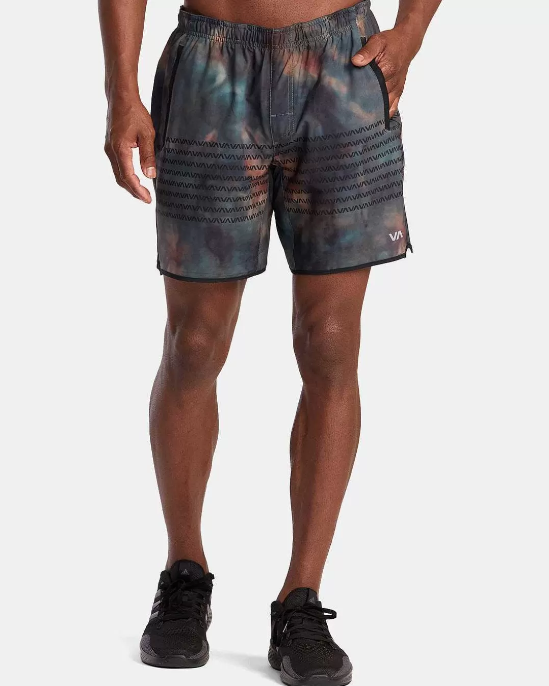 Shorts Yogger Com Cintura Elastica Elastica 17">RVCA Hot