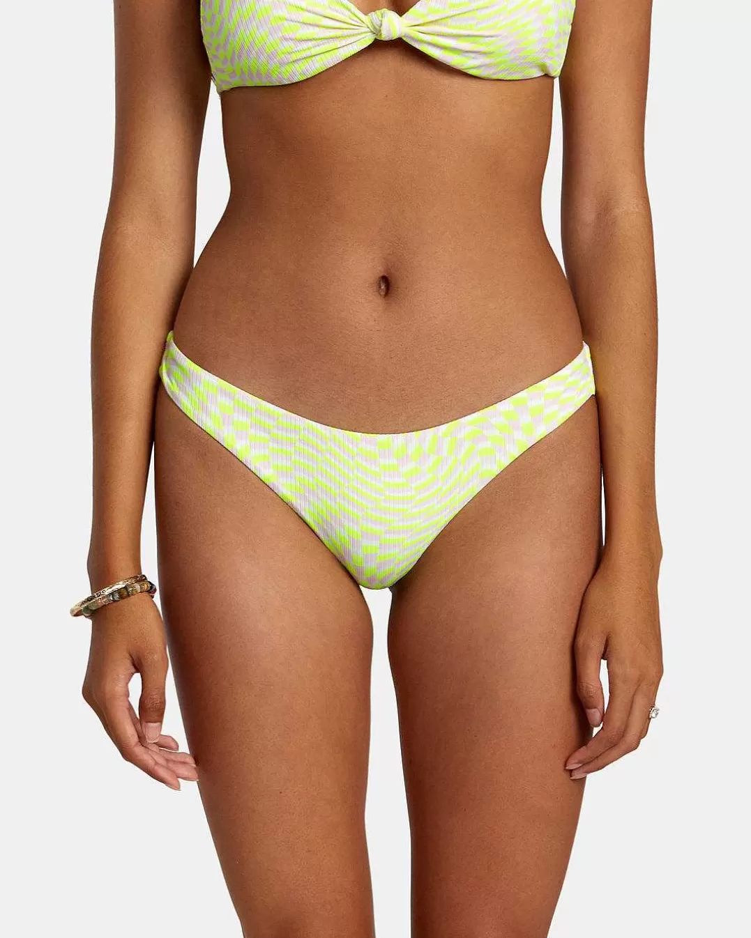 Swirl Grid Eco Rib Cheeky Partes De Biquini>RVCA Cheap