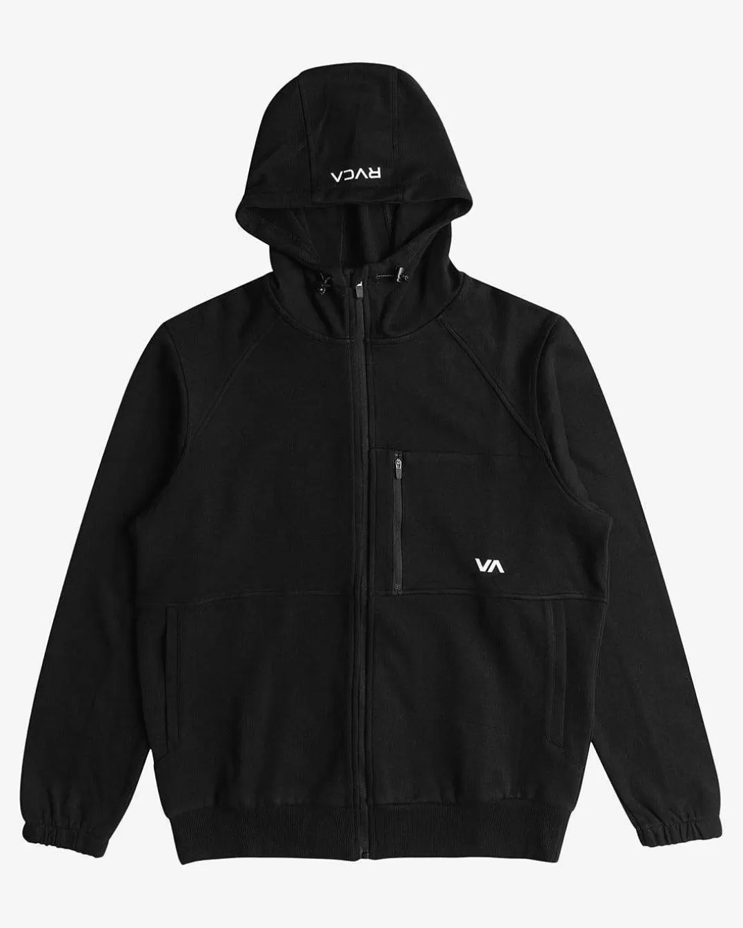 Tech Zip-Up Fleece Hoodie Ii>RVCA Hot