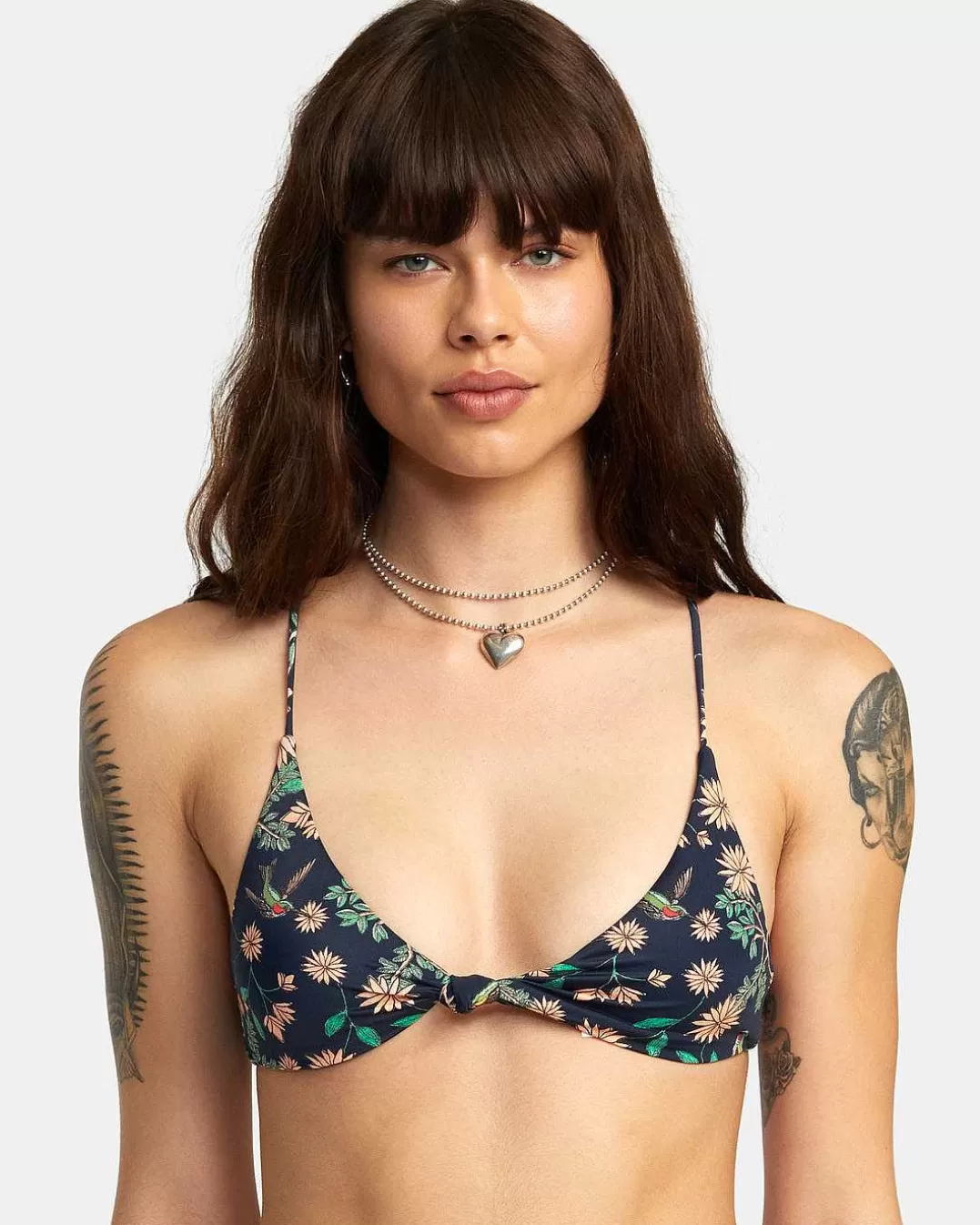 Top Biquini Byrd Knotted Crossback>RVCA Cheap