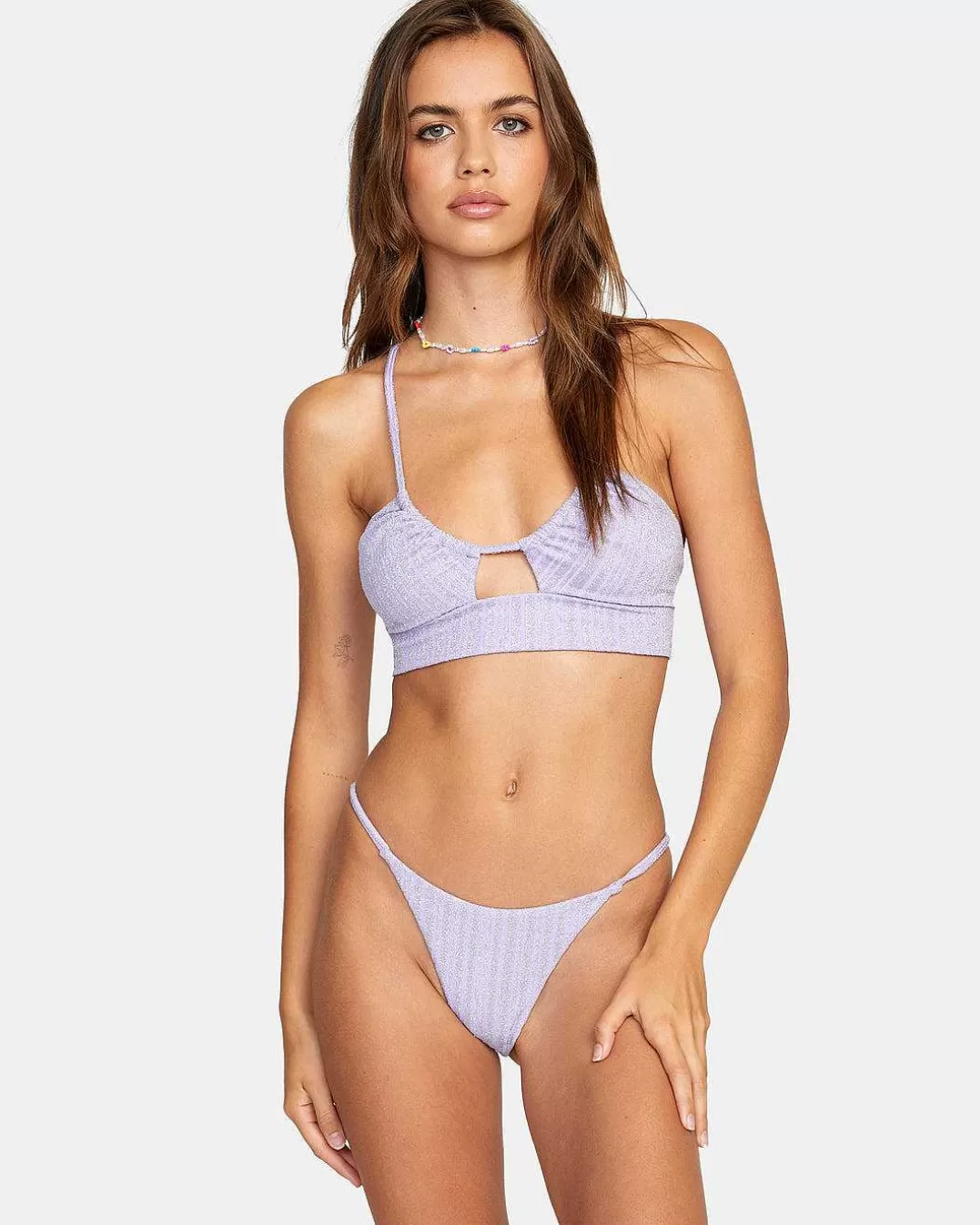 Top Biquini Cropped Stardust>RVCA Cheap