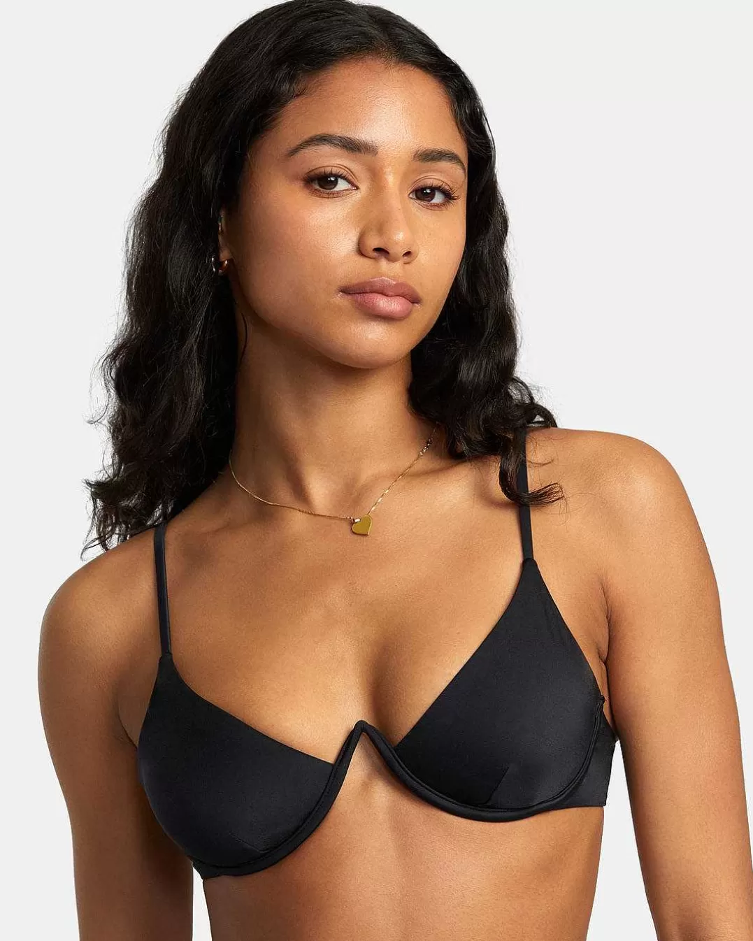 Top Biquini Solido Invertido V-Wire Bra>RVCA Store