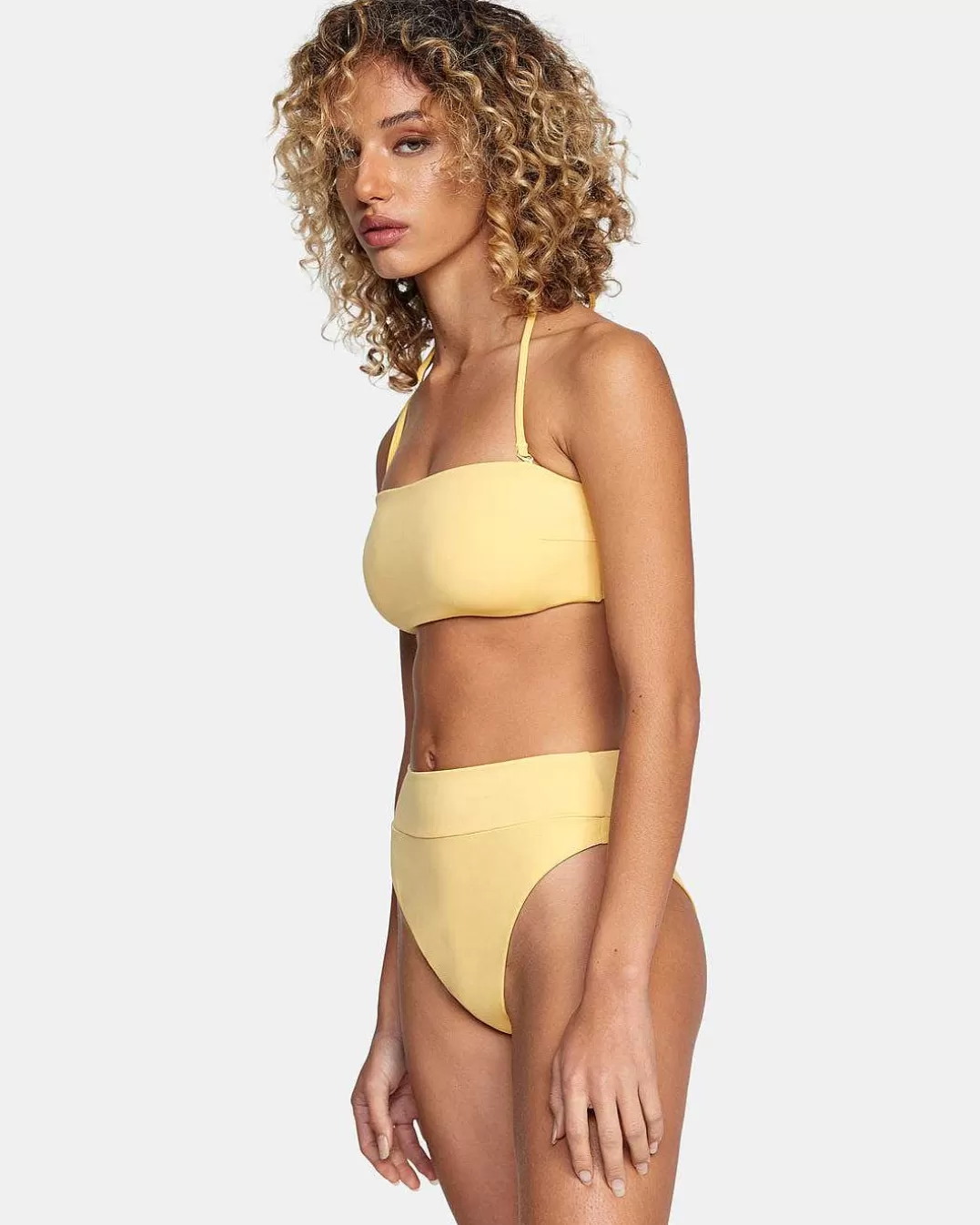 Top De Biquini Bandeau Com Tie-Back Halter>RVCA New