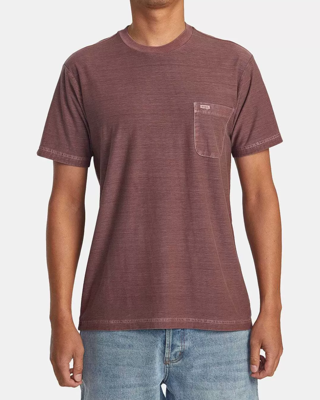 T-Shirt Com Risca Ptc>RVCA Cheap